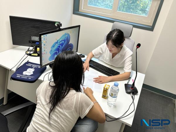 NSP통신-대구대 대학일자리플러스센터 학생 취업 상담 사진 (사진 = 대구대학교)