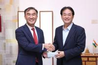 [NSP PHOTO]이동환 고양시장, 이성호 주인도 대사 면담