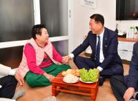 [NSP PHOTO]장성군, 동절기 국가유공자 유가족 위문