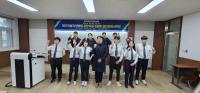 [NSP PHOTO]포항 선린대 경찰보안무도과, 김성민 선배 초청 산업체 실무자 특강 실시