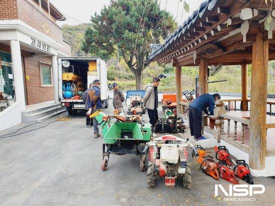 NSP통신-마을 직접 방문해 농업기계 무상수리 (사진 = 광양시청)