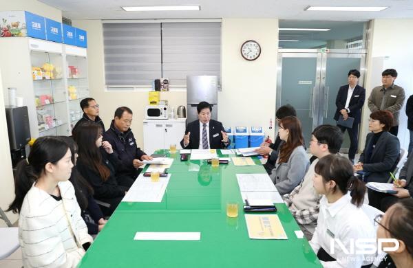 NSP통신-공영민 고흥군수가 고흥몰 내년 4대 운영전략 방향 제시하고 있다 (사진 = 고흥군)