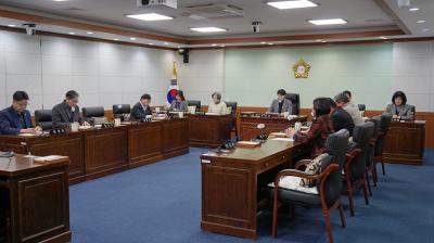 [NSP PHOTO]동해시의회 제1차 예산결산특별위원회 개최