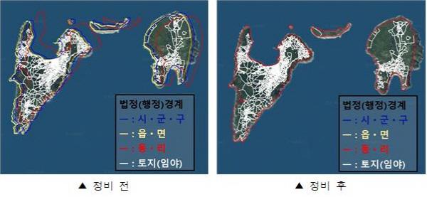 NSP통신-전라남도 여수시 삼산면 손죽리 일원 정비 전후 비교도면 (사진 = 여수시)