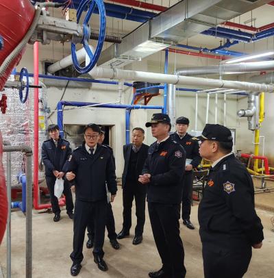 [NSP PHOTO]강원소방본부장 하늘내린호텔 현장 안전점검 실시