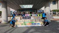 [NSP PHOTO]광양읍지역사회보장협의체, 취약계층 가정 중등학교 입학생에게 책가방 지원