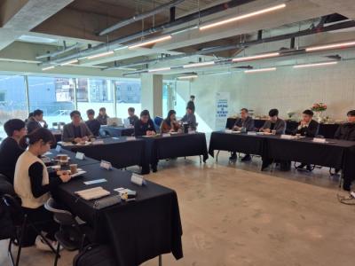 [NSP PHOTO]경기테크노파크 청년창업지원센터 네트워킹 발전방안 토론회 열어