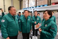 [NSP PHOTO]송미령 농림축산식품부장관, 봉화군 가축방역 현장 점검 및 근무자 격려