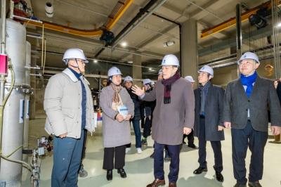 [NSP NEWS Image]새빛 현장시장실 황구지천 공공하수처리시설 사업 현장 점검