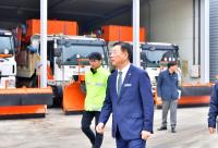 [NSP PHOTO]장성군, 기습폭설 대비 만전