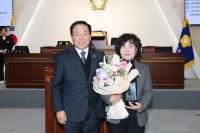 [NSP PHOTO]의성군의회 박선희 의원,  2024년 경상북도 의정봉사대상 수상