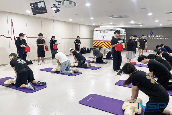 NSP통신-영진전문대학교 응급구조과 실습 모습 (사진 = 영진전문대학교)