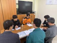 [NSP PHOTO]봉화군, 봉화소방서와 유실·유기견 등 동물구조 협업 간담회 열어