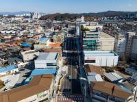 [NSP PHOTO]영주시, 역세권 상권활성화도로 조성 마무리 단계 돌입