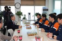 [NSP PHOTO]이강덕 포항시장, 포스코노동조합과 간담회...지역경제 활성화에 함께 힘 모으기로