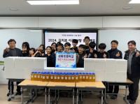 [NSP PHOTO]성황초등학교, 골약동에 나눔장터 수익금 및 김장김치 후원