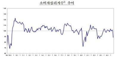 [NSP PHOTO]레고랜드 사태 악몽 떠올라…추락한 소비자심리