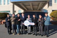 [NSP PHOTO]우광일 광양상공회의소 회장, 특전사 동지회 광양지회에 차량 전달