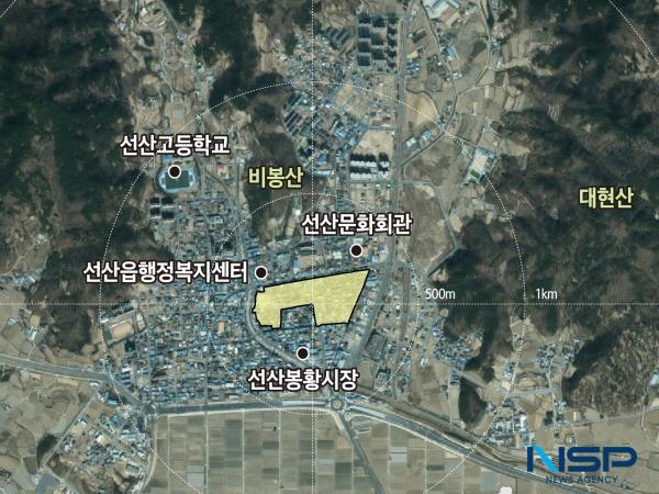 NSP통신-뉴빌리지 사업위치도 (사진 = 구미시)