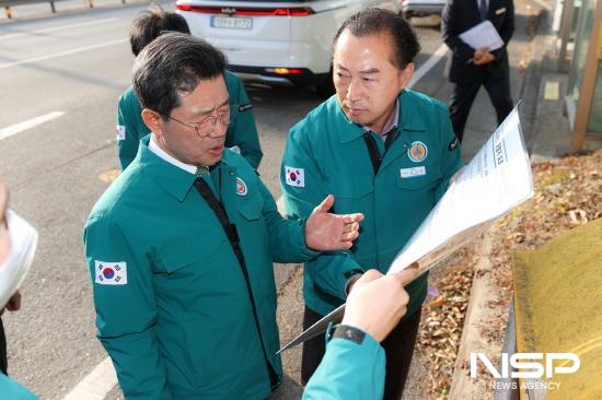 NSP통신-정인화 광양시장 겨울철 제설 추진상황 점검 (사진 = 광양시청)