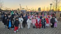 [NSP PHOTO]여수광양항만공사, 빛나는 광양항 크리스마스 트리와 산타의 밤 이벤트 열어