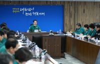 [NSP PHOTO]김영록 지사, 공동모금회 성금으로 유가족 생계 지원 등 건의