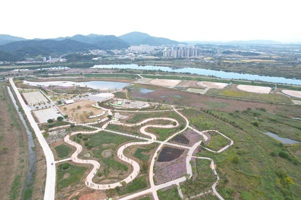 NSP통신-나주영산강정원 항공사진. (사진 = 나주시)