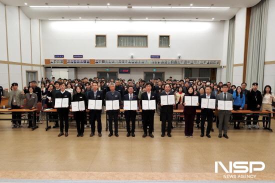 NSP통신-2025년 청렴실천 결의 및 서약식 (사진 = 광양시청)