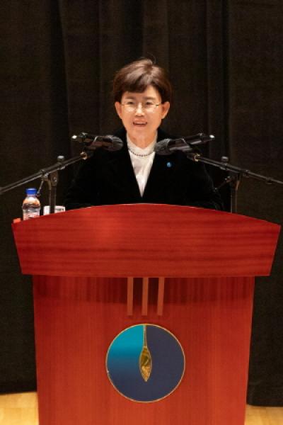 [NSP NEWS Image]최연혜 가스공사 사장, 2025년 시무식에서 천연가스시장 경쟁력 확보 등 4가지 핵심과제 강조