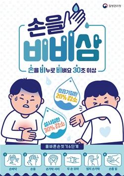 NSP통신-올바른 손씻기 안내문 (사진 = 고양시)