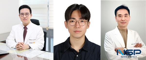 NSP통신-동국대학교 의과대학 생리학교실 남주현 교수와 내과학교실 김우경 교수 공동 연구팀이 신약개발의 새로운 방법론을 제시해 주목받고 있다. (사진 왼쪽부터)남주현 교수, 노재원 학생 , 김우경 교수 (사진 = 동국대WISE캠퍼스)
