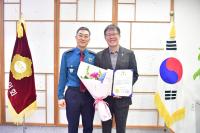 [NSP PHOTO]이주갑 완주군의원, 전북경찰청장 감사장 수상