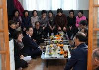 [NSP PHOTO]영천시, 새해맞이 경로당 순회 방문