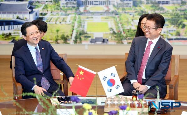 [NSP PHOTO]다이빙 신임 주한중국대사, 경북도 방문