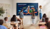 [NSP PHOTO]Samsung Electronics, Unveiling New AI Electronic Whiteboard Model at Bett2025