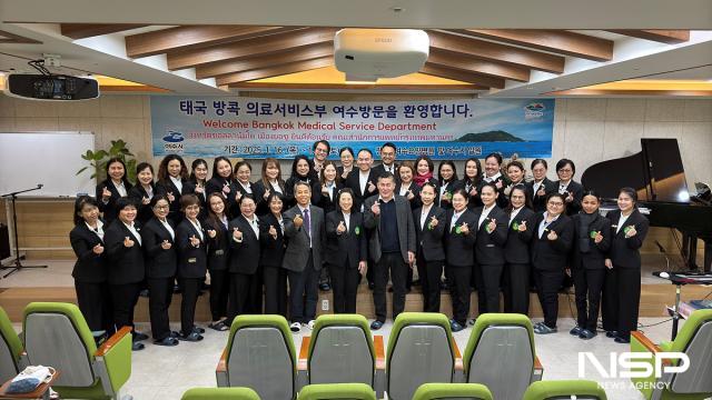 NSP통신-여수시가 여수를 방문한 태국 방콕 의료서비스부를 환영하고 마이스 유치 활동에 나섰다. (사진 = 여수시)