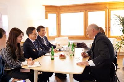 [NSP PHOTO]김동연 글로벌 IT기업 IBM시스코 대표들과 협력 방안 논의