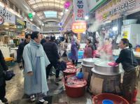 [NSP PHOTO]권기창 안동시장, 설명절 맞아 시민과 소통
