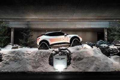 [NSP PHOTO]타볼까무한궤도 탑재 험로주행 현대차 제네시스 GV60 콘셉트