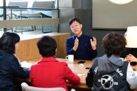 [NSP PHOTO]이민근 안산시장, 시민과 함께 시정 구상…동행 연두 방문 나서