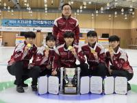 [NSP PHOTO]국가대표 의성군청 남자컬링팀, 2025 하얼빈 동계아시안게임 참가차 출국
