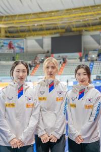 [NSP PHOTO]성남시청 빙상팀, 하얼빈 동계아시안게임 출격…금빛 레이스 기대
