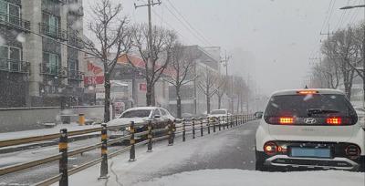 [NSP PHOTO]수원시 또 다시 시작된 폭설 제설작전 개시