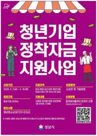 [NSP PHOTO]성남시, 청년기업 정착 자금 지원사업 신규 도입 첫 시행