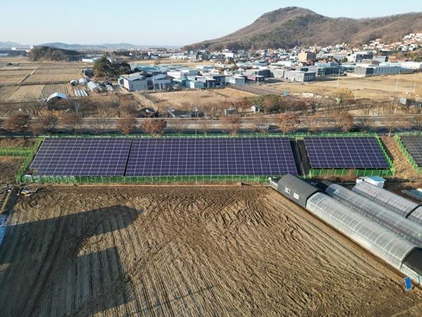 NSP통신-구산동에 설치된 14호기 시민햇빛발전소 (사진 = 고양시)