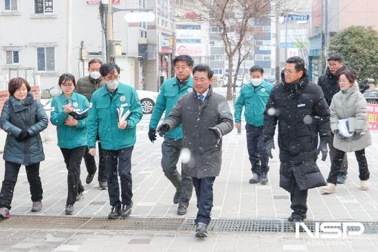 NSP통신-도시바람길숲 조성사업 현장 방문 (사진 = 광양시청)