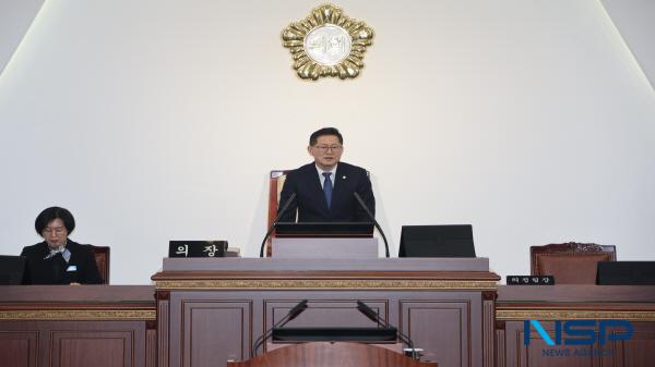 NSP통신-의성군의회는 새해 첫 임시회 개회식을 10일 오전 11시 본회의장에서 갖고 오는 18일까지 9일간의 회기에 들어간다. (사진 = 의성군의회)