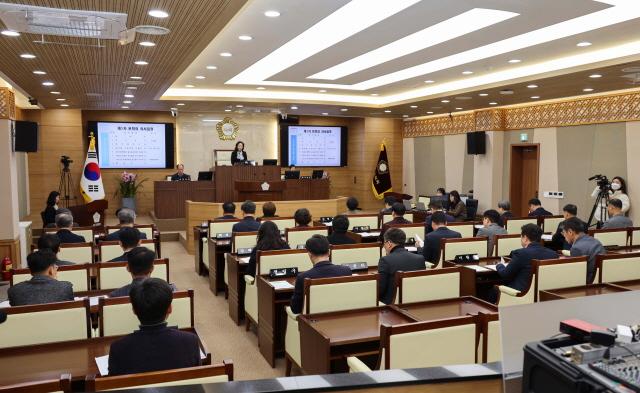 NSP통신-평택시의회 제254회 임시회 제1차 본회의 전경. (사진 = 평택시의회)