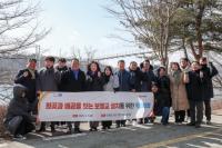 [NSP PHOTO]시흥시의회, 월곶~배곧 보도교 설치공사 현장 답사
