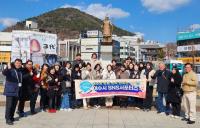 [NSP PHOTO]여수시 SNS 서포터즈, 이순신 장군 역사교육 답사지 여수 홍보